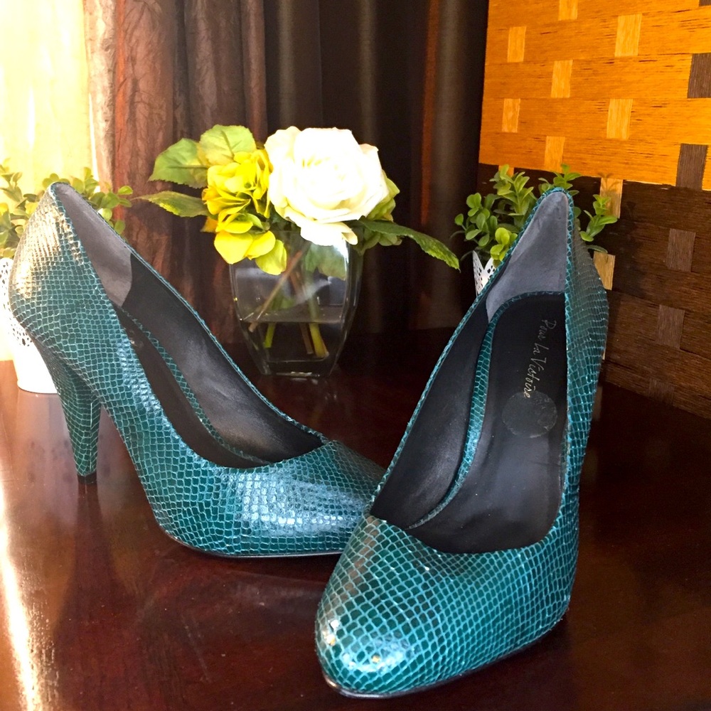 Pour La Victoire Green 9 Shoes